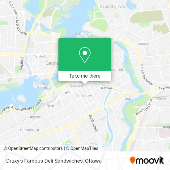Druxy's Famous Deli Sandwiches map