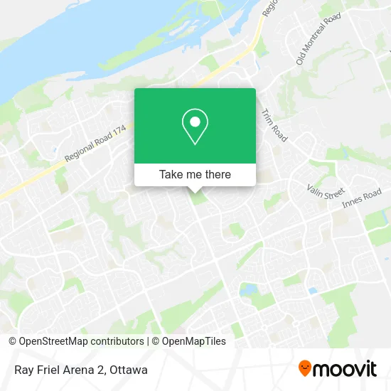 Ray Friel Arena 2 map