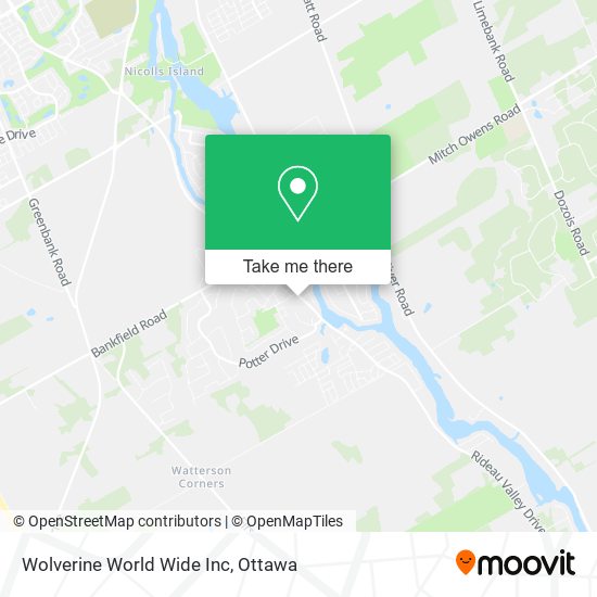 Wolverine World Wide Inc map