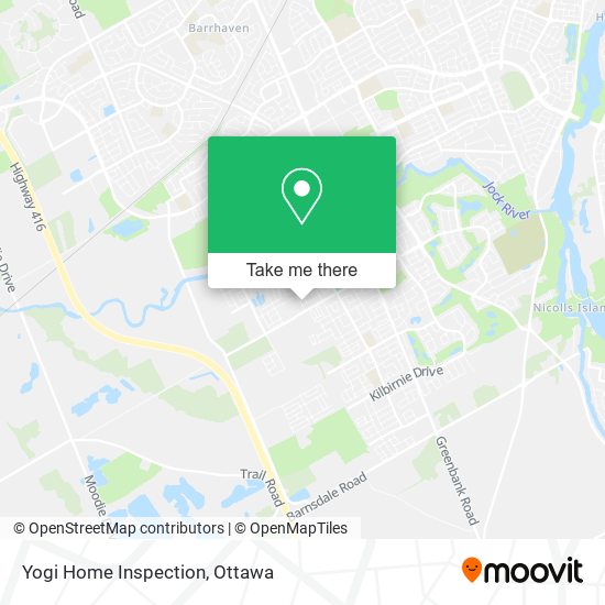 Yogi Home Inspection map