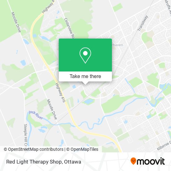 Red Light Therapy Shop map