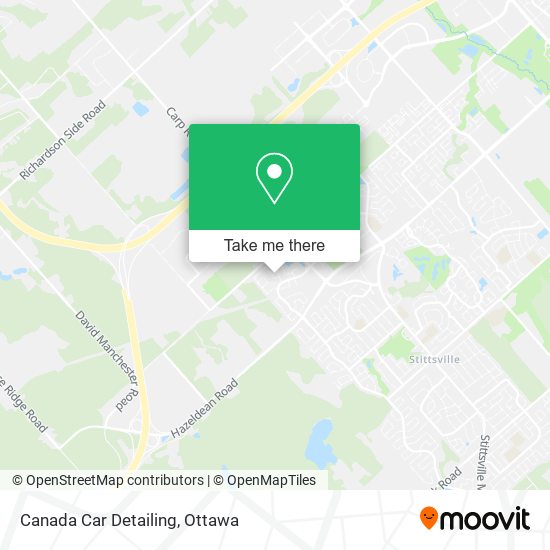 Canada Car Detailing map