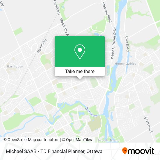 Michael SAAB - TD Financial Planner map