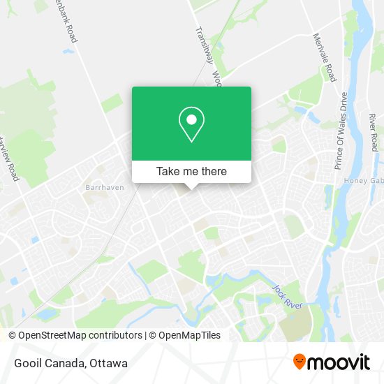 Gooil Canada map