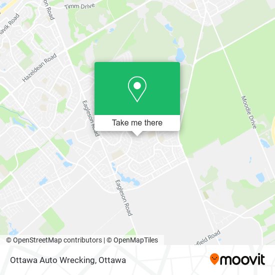 Ottawa Auto Wrecking plan