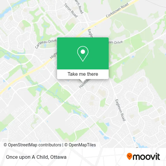 Once upon A Child map