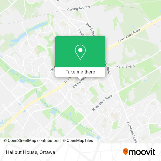 Halibut House map