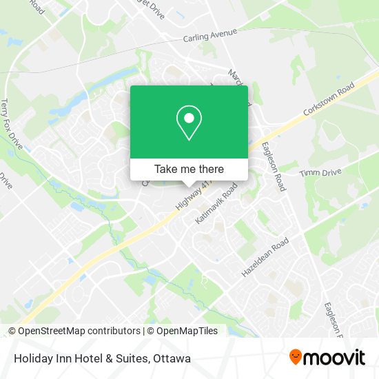 Holiday Inn Hotel & Suites map