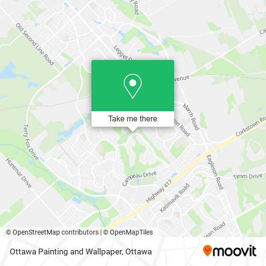 Ottawa Painting and Wallpaper plan