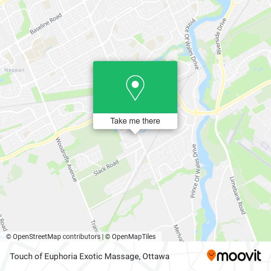 Touch of Euphoria Exotic Massage map