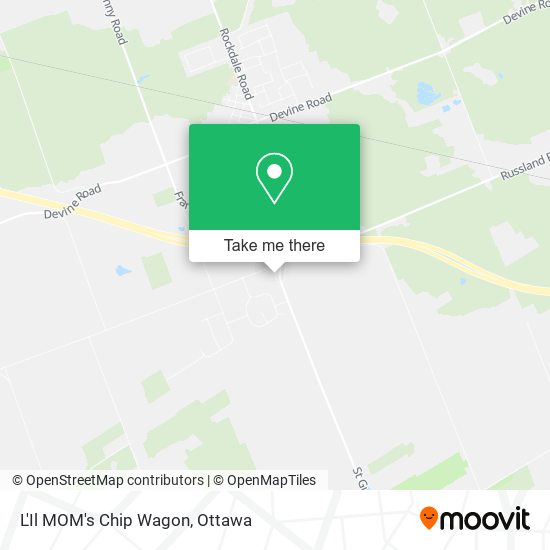 L'Il MOM's Chip Wagon map