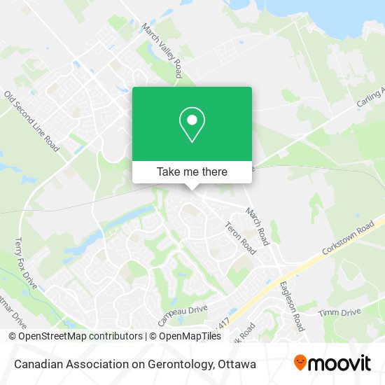 Canadian Association on Gerontology plan