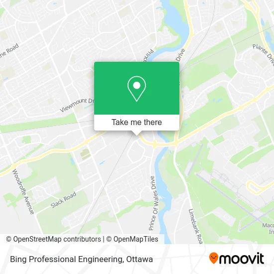 Bing Professional Engineering map