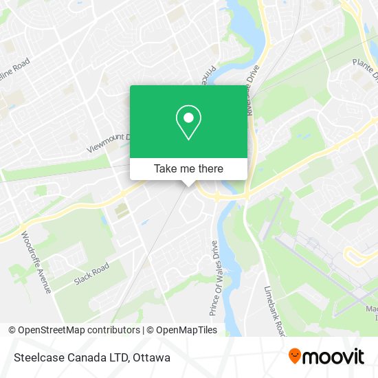 Steelcase Canada LTD map