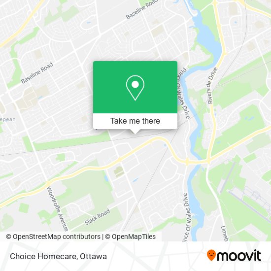 Choice Homecare map