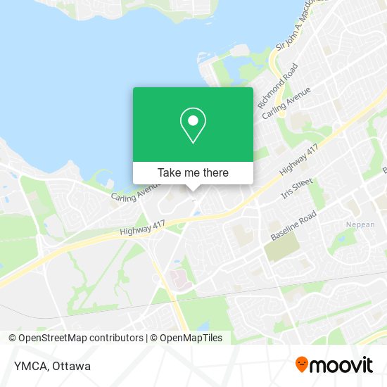 YMCA map