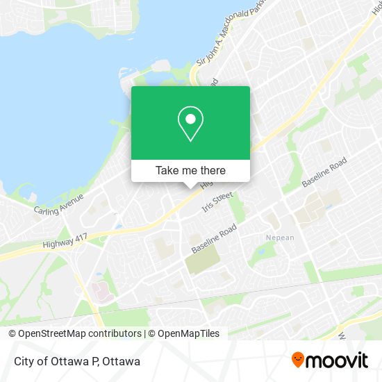 City of Ottawa P map