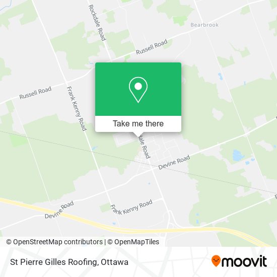 St Pierre Gilles Roofing plan