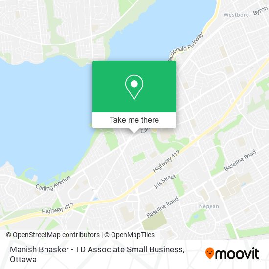 Manish Bhasker - TD Associate Small Business map