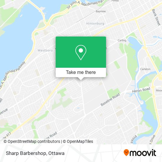 Sharp Barbershop map