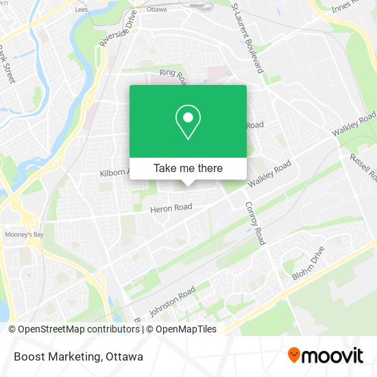 Boost Marketing map