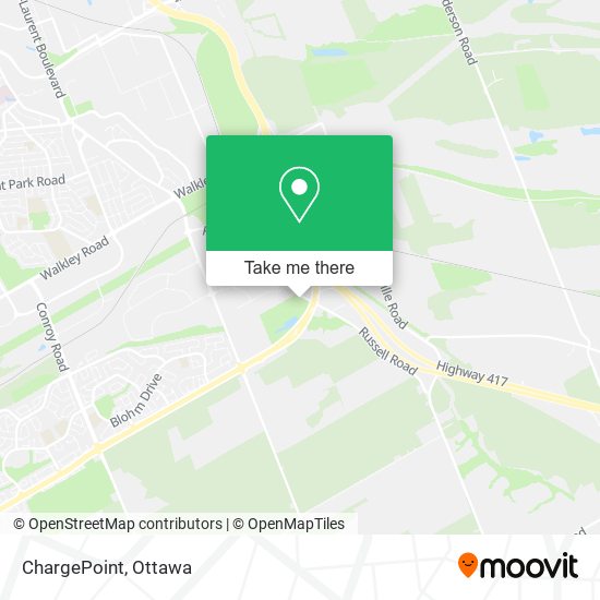 ChargePoint map