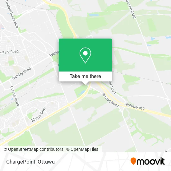 ChargePoint map