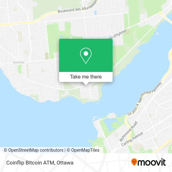 Coinflip Bitcoin ATM map