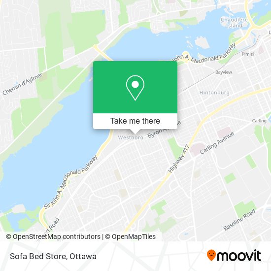 Sofa Bed Store map