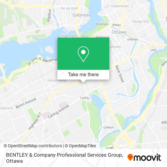 BENTLEY & Company Professional Services Group map