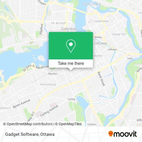 Gadget Software map