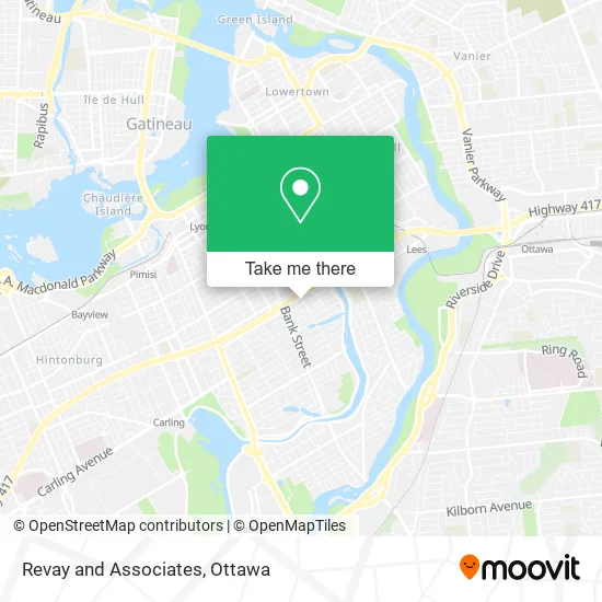 Revay and Associates map