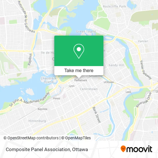 Composite Panel Association map