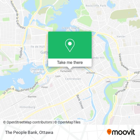 The People Bank map