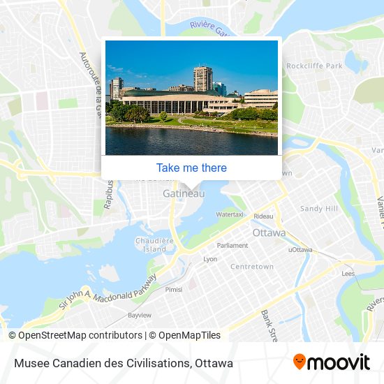 Musee Canadien des Civilisations plan