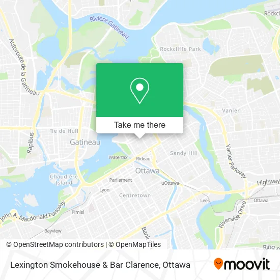 Lexington Smokehouse & Bar Clarence plan