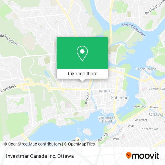 Investmar Canada Inc map