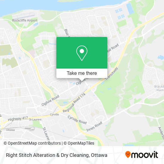 Right Stitch Alteration & Dry Cleaning map