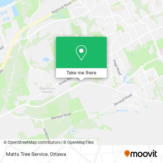 Matts Tree Service map