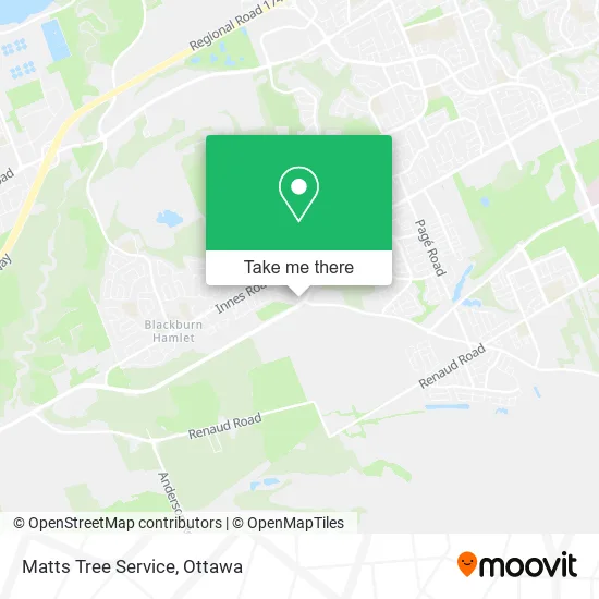 Matts Tree Service map