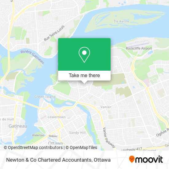 Newton & Co Chartered Accountants map