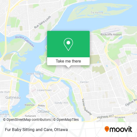 Fur Baby Sitting and Care map