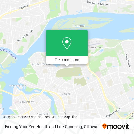 Finding Your Zen Health and Life Coaching map