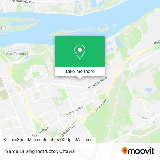 Yama Driving Instructor map