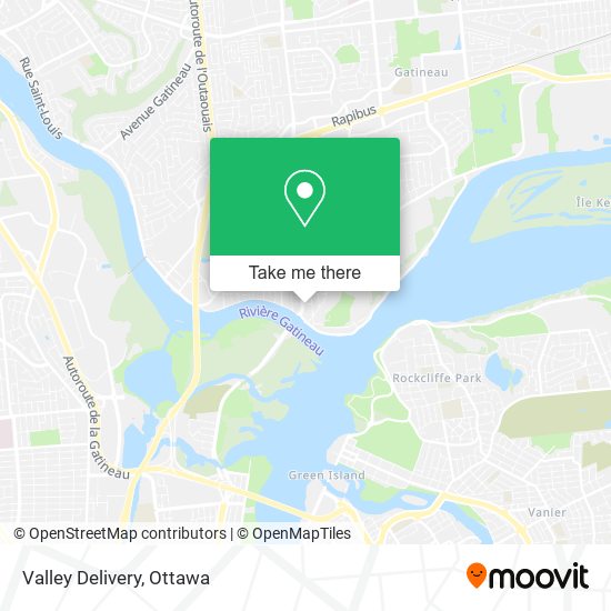 Valley Delivery map