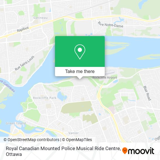 Royal Canadian Mounted Police Musical Ride Centre map