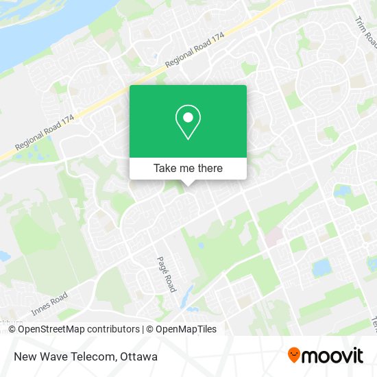 New Wave Telecom map