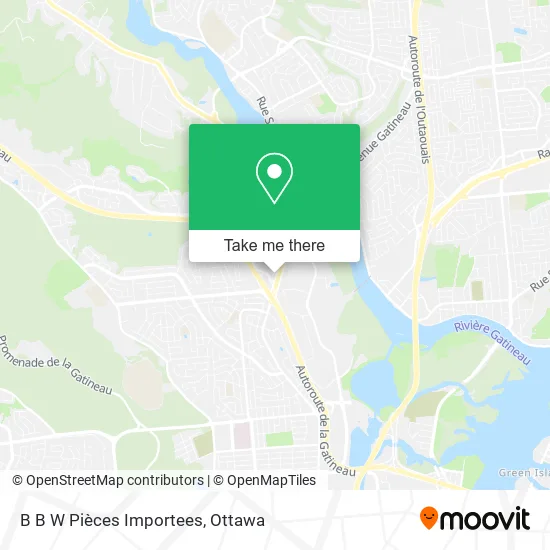 B B W Pièces Importees map