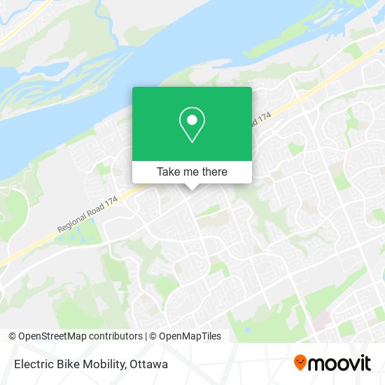 Electric Bike Mobility map