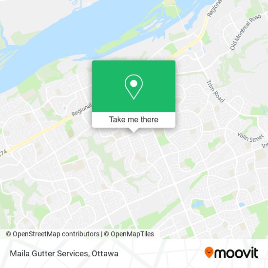 Maila Gutter Services map